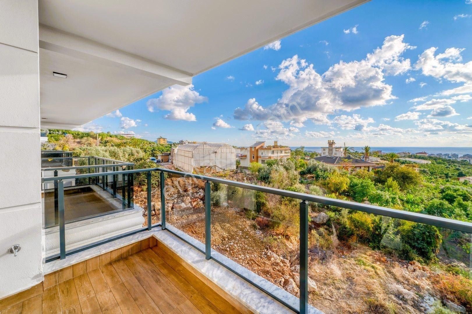 Alanya Kestel 3+1 Ful Deniz Manzara Muhteşem Satılık Penthouse - Görsel 21