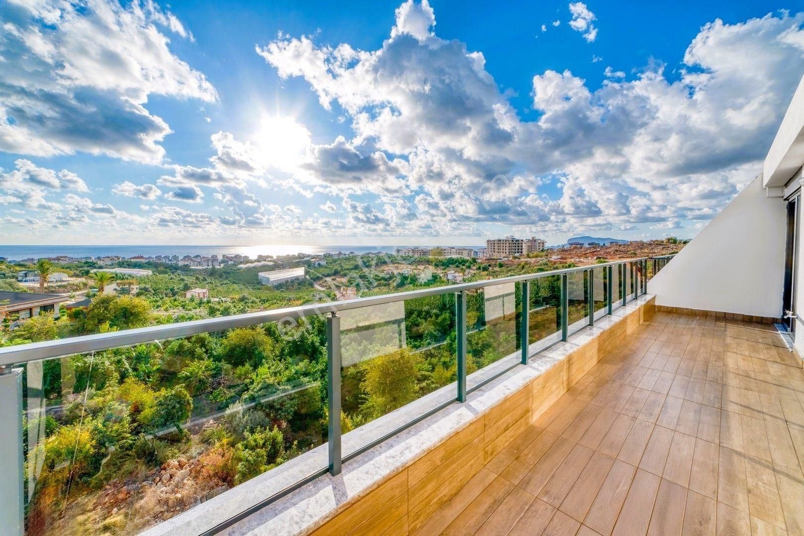 Alanya Kestel 3+1 Ful Deniz Manzara Muhteşem Satılık Penthouse - Görsel 27