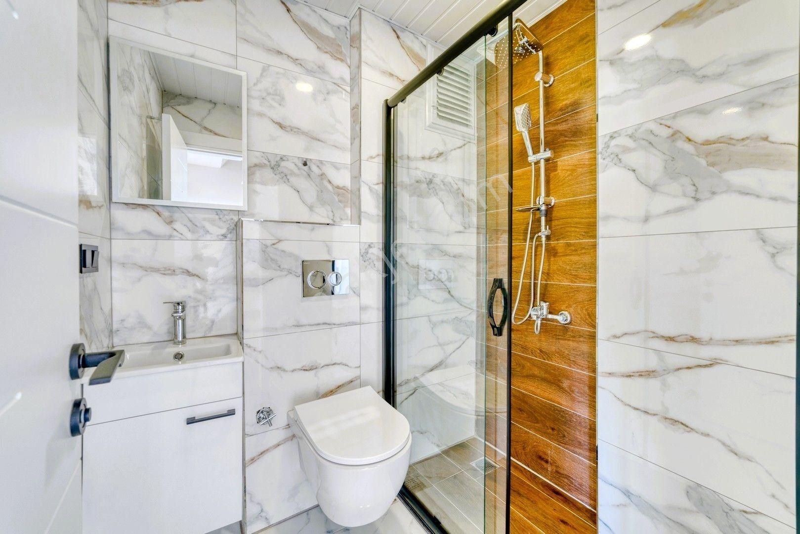 Alanya Kestel 3+1 Ful Deniz Manzara Muhteşem Satılık Penthouse - Görsel 24