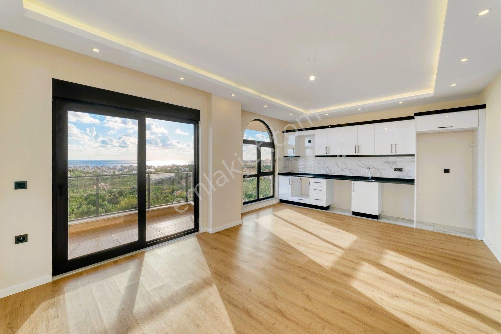 Alanya Kestel 3+1 Ful Deniz Manzara Muhteşem Satılık Penthouse - Görsel 2