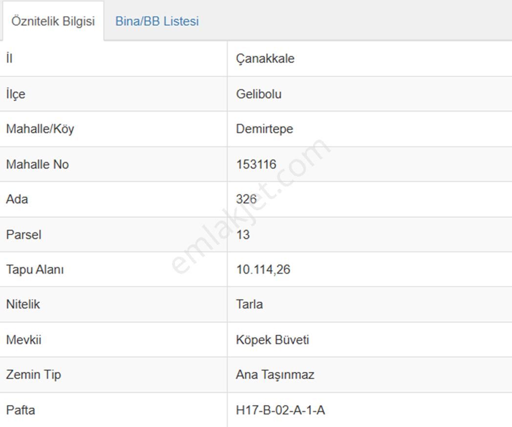 Gelibolu Demirtepe’de 10 Dönüm Tek Parça Yatırımlık Tarla - Görsel 3
