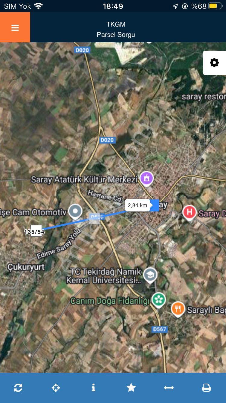 Acil Acil Satılık Yola 1 Parsel Satılık Tarla