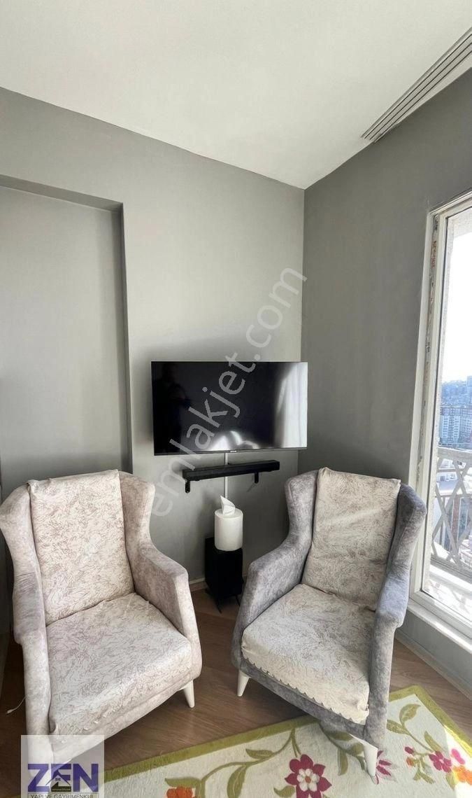 Site İçinde Full Eşyalı 1+1 Acil Kiralık Daire - Görsel 33