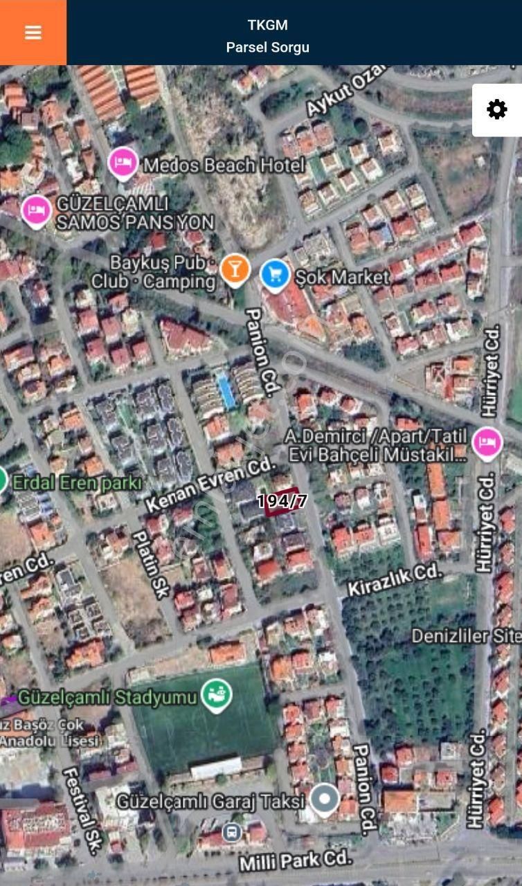 Aydın Kuşadası Güzelçamlı Villa İmarlı Arsa 299m2 - Görsel 7