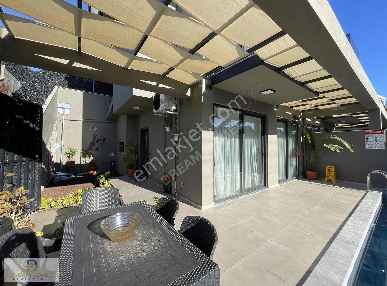 Kargı Mahallesi Müstakil Bahçeli Havuzlu Eşyalı 3+1 İkiz Villa - Görsel 19