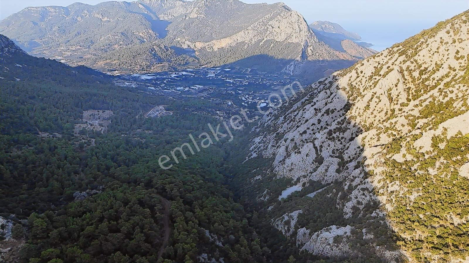 07 Truva Emlaktan Kumluca Adrasanda Satılık Manzaralı Tarla - Görsel 6