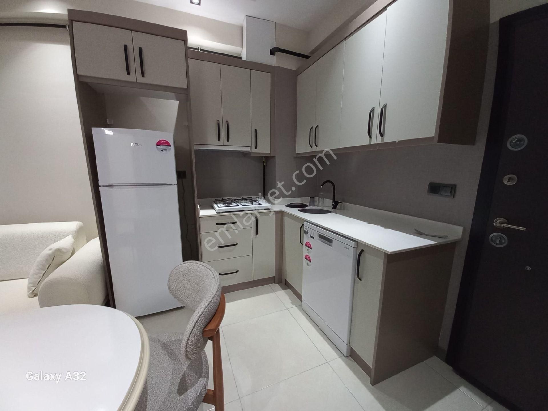 Denizli Asmalıevler'de Kiralık Sıfır Lüks Balkonlu Sıfır Eşyalı 1+1 Apart - Görsel 5