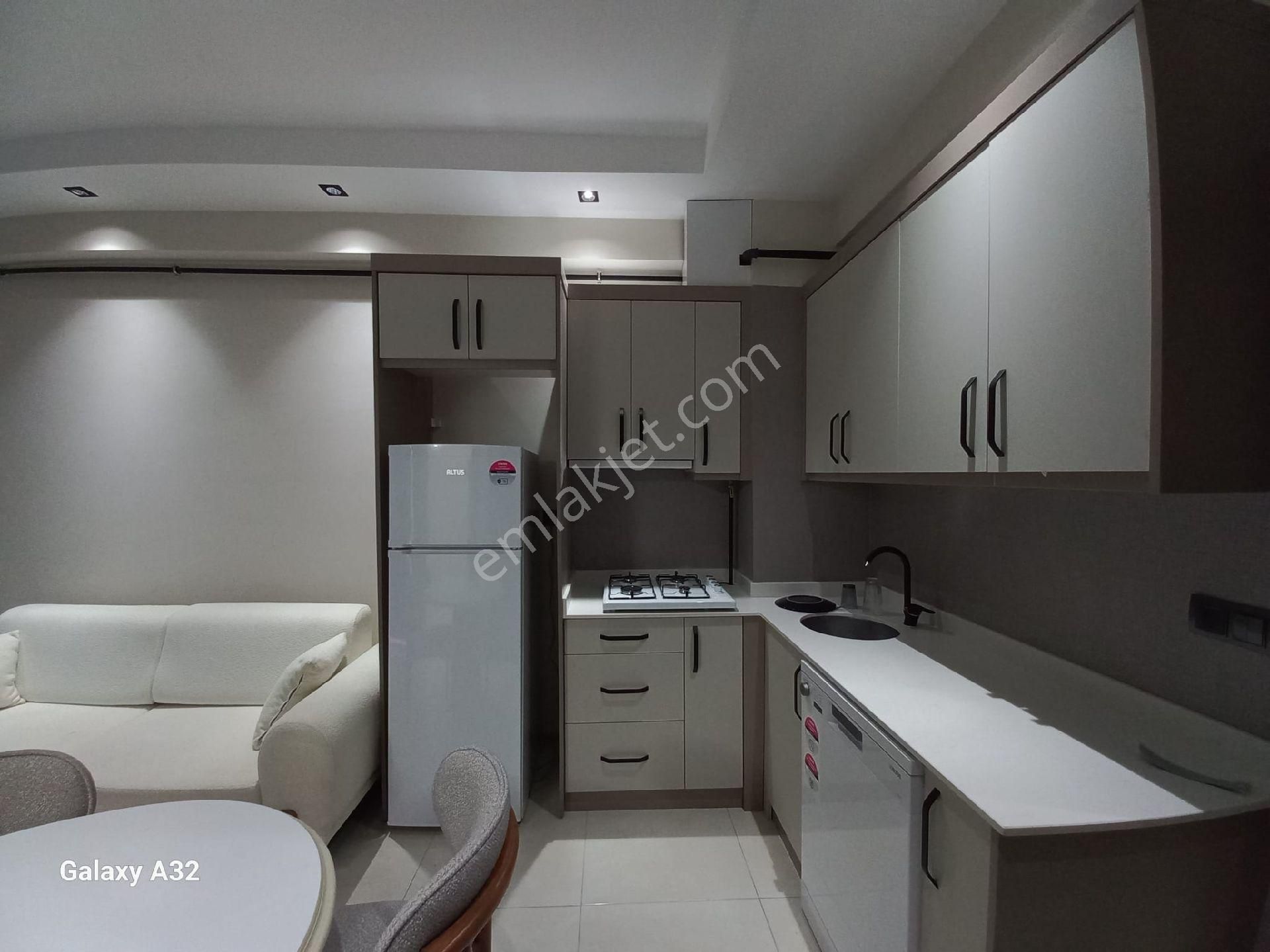 Denizli Asmalıevler'de Kiralık Sıfır Lüks Balkonlu Sıfır Eşyalı 1+1 Apart - Görsel 8