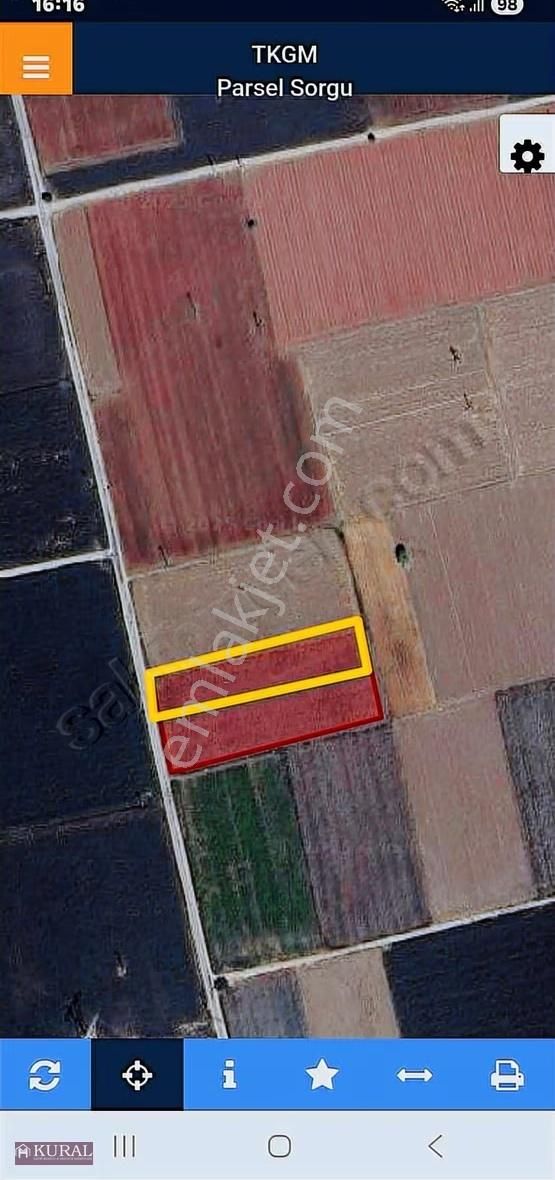 İzmir Menderes Tekelide1/2 Hisse Tapulu 4644m2 Asvalt Yol Tarla - Görsel 29