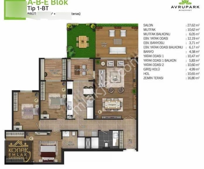 Bahçeşehir İkinci Kısımda Satılık Daire - Görsel 11