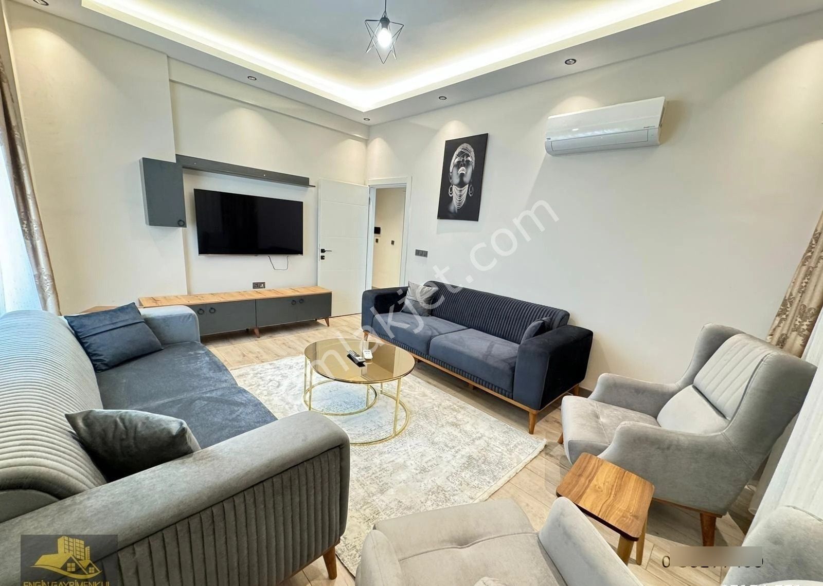 Manavgat Ilıca Ultra Lüks Ful Sıfır Eşyalı Havuzlu Satılık Daire - Görsel 6