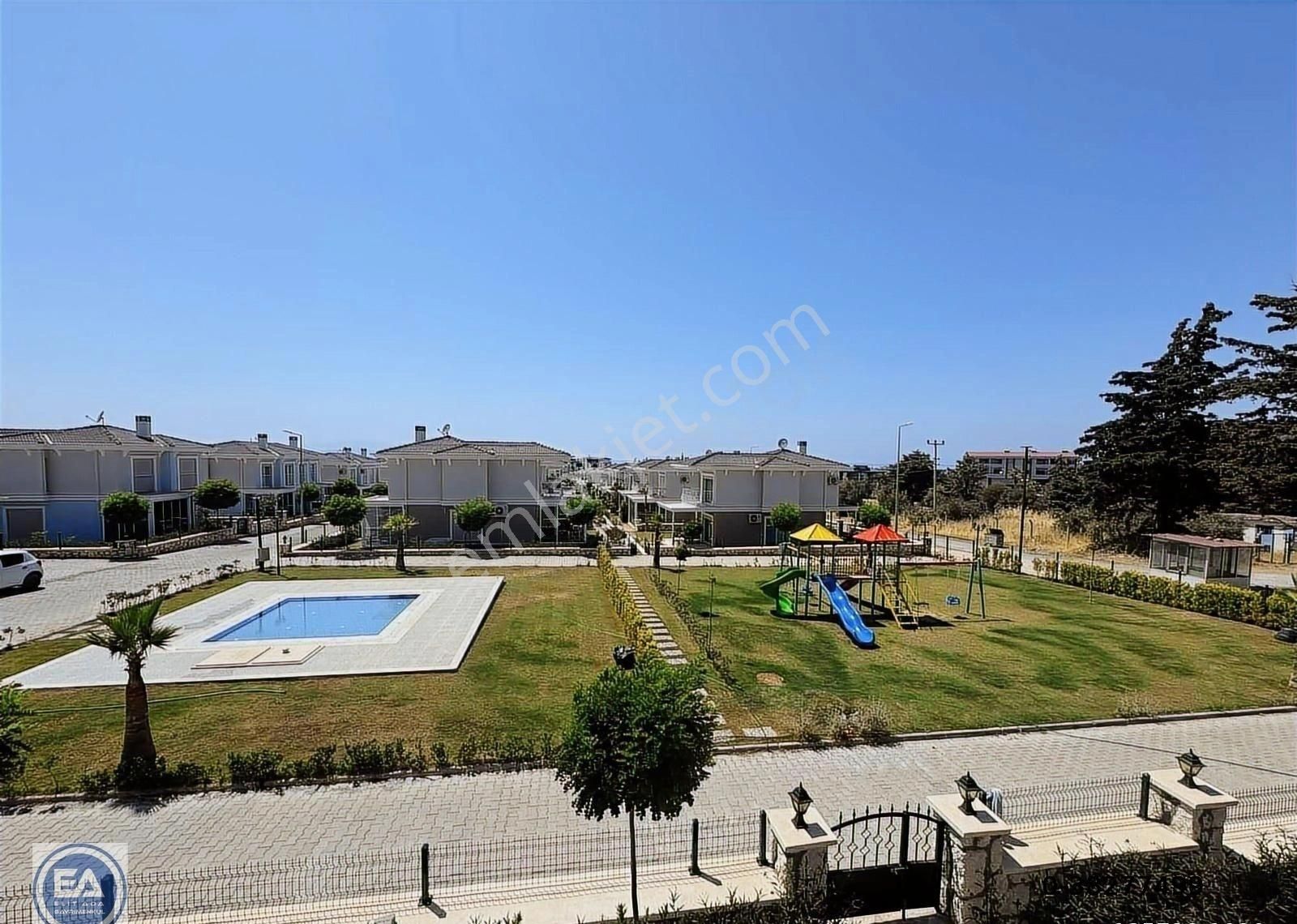 Kuşadası Davutlarda Havuzlu Sitede Köşe Konum 3+1 Yazlık - Görsel 16