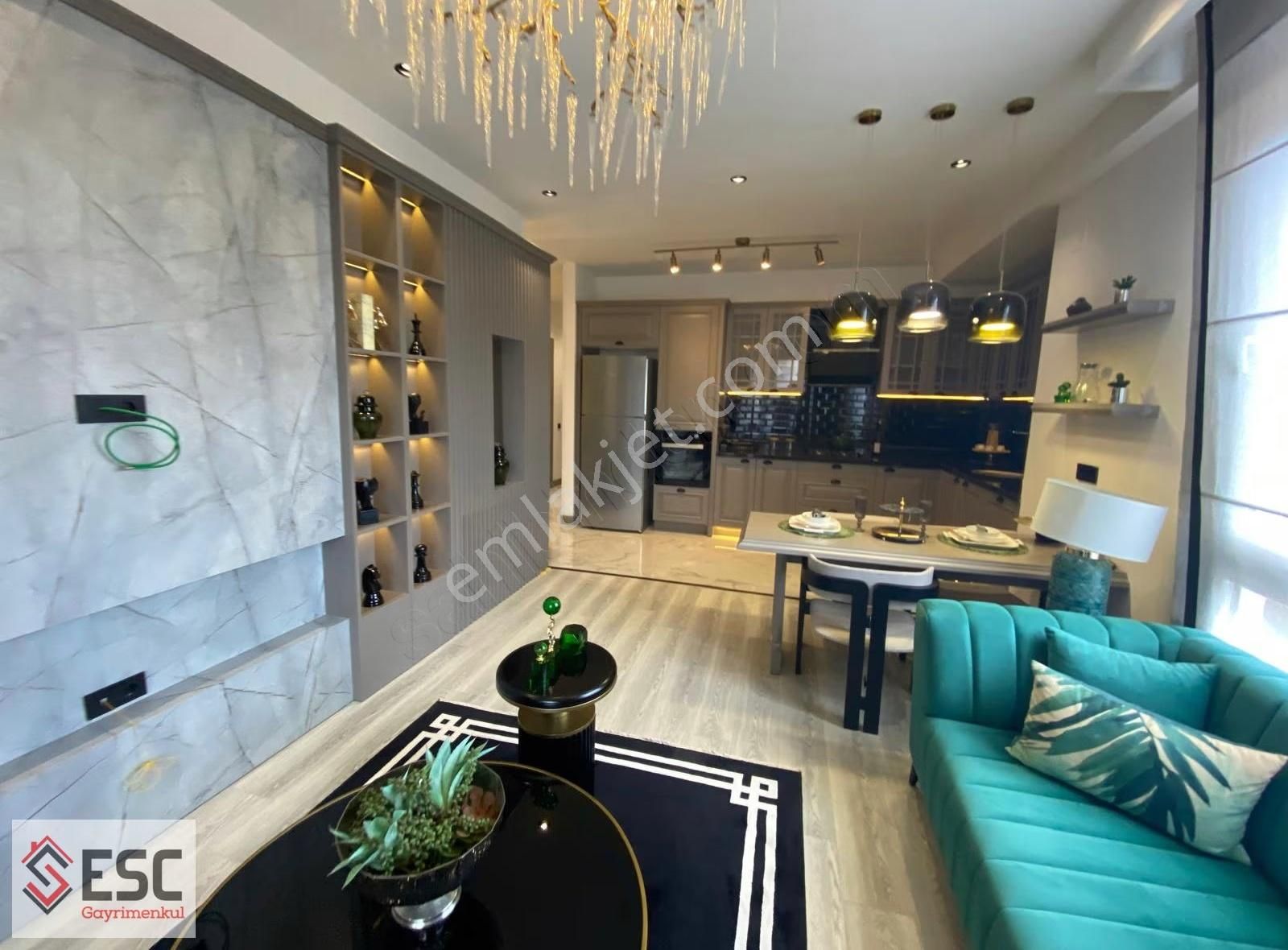 Esc'den Marka Projede Deniz Manzaralı Lüks 2+1 Daire Esc2255 - Görsel 2