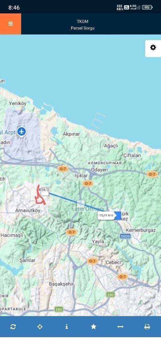 Arnavutköy Bollucada İnşaata Hazır Villa Arsası - Görsel 3
