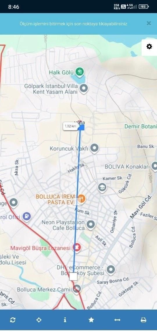 Arnavutköy Bollucada İnşaata Hazır Villa Arsası - Görsel 8