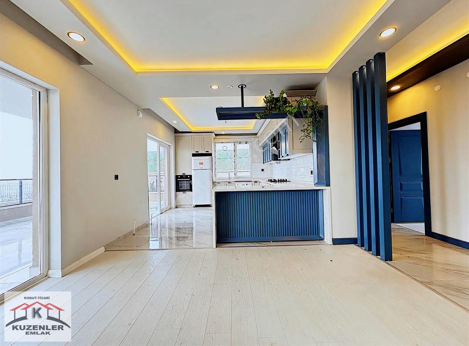 Kuzenler'dn Site İçinde Güvenlikli Geniş Bahçeli İskan/doğalgaz