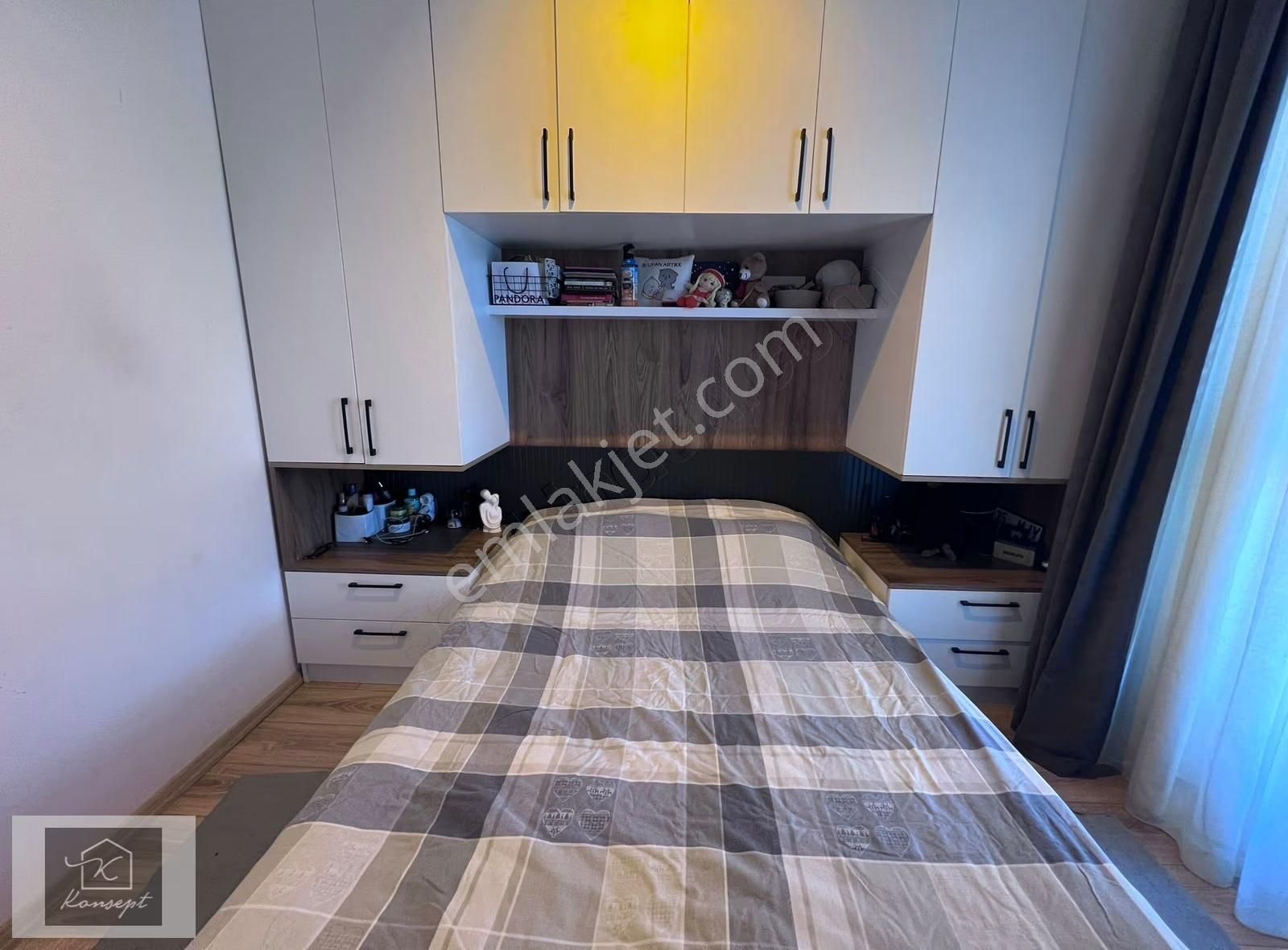 Konsept'den Site İçi-d.gazlı-arakat-eşyalı 1+1 Kiralık Daire - Görsel 25