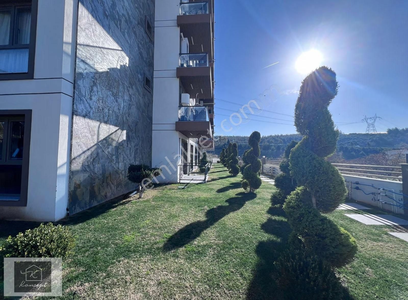 Konsept'den Site İçi-d.gazlı-arakat-eşyalı 1+1 Kiralık Daire - Görsel 30