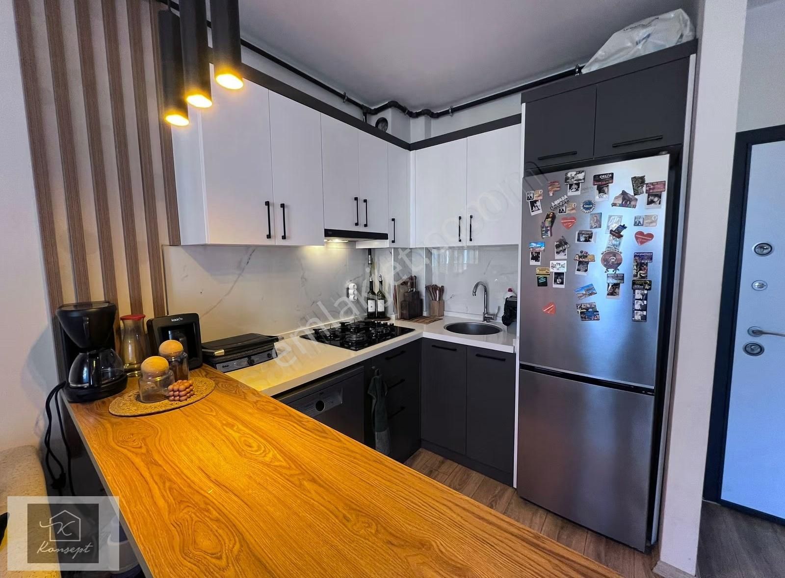 Konsept'den Site İçi-d.gazlı-arakat-eşyalı 1+1 Kiralık Daire - Görsel 20