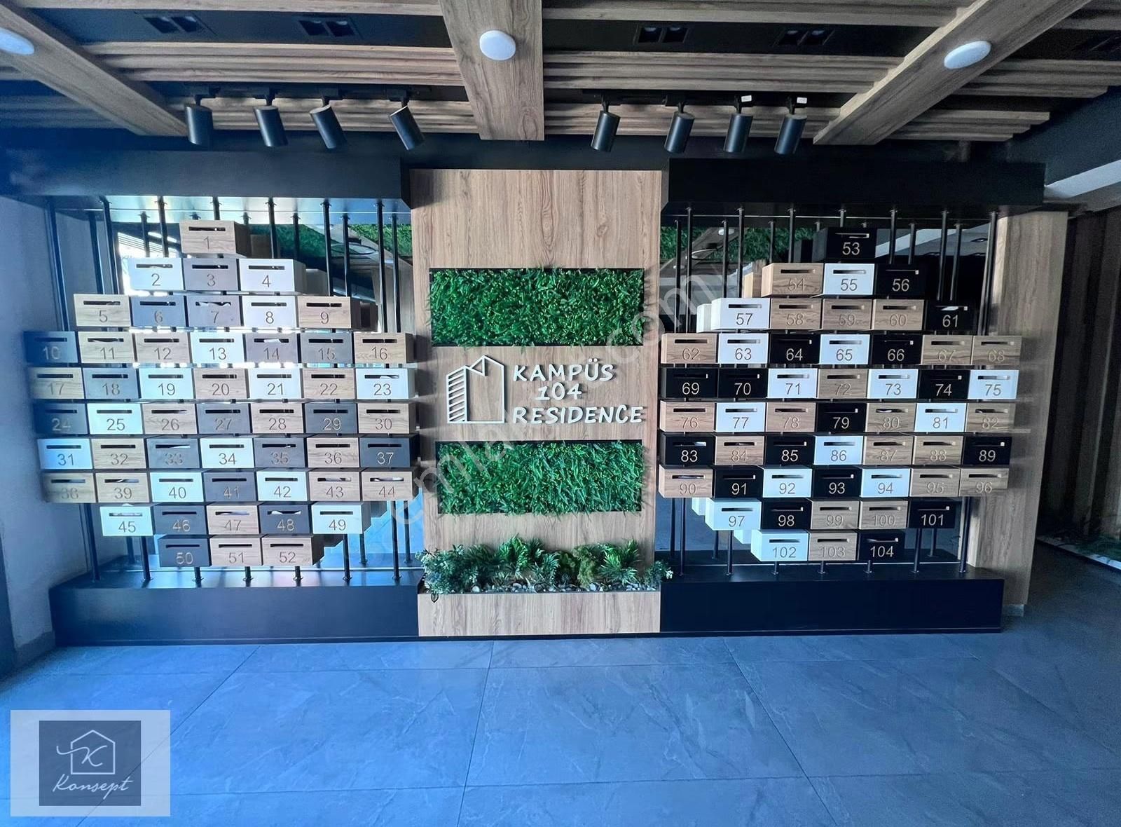 Konsept'den Site İçi-d.gazlı-arakat-eşyalı 1+1 Kiralık Daire - Görsel 33