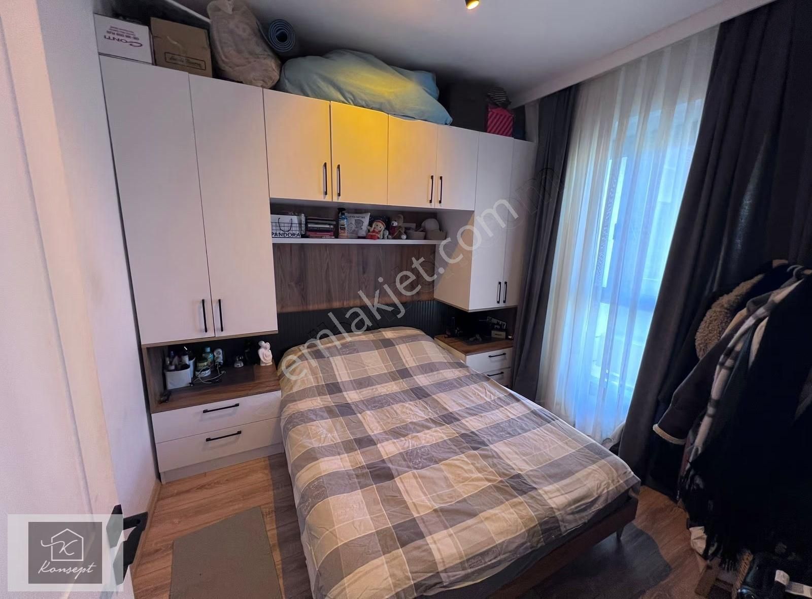 Konsept'den Site İçi-d.gazlı-arakat-eşyalı 1+1 Kiralık Daire - Görsel 35