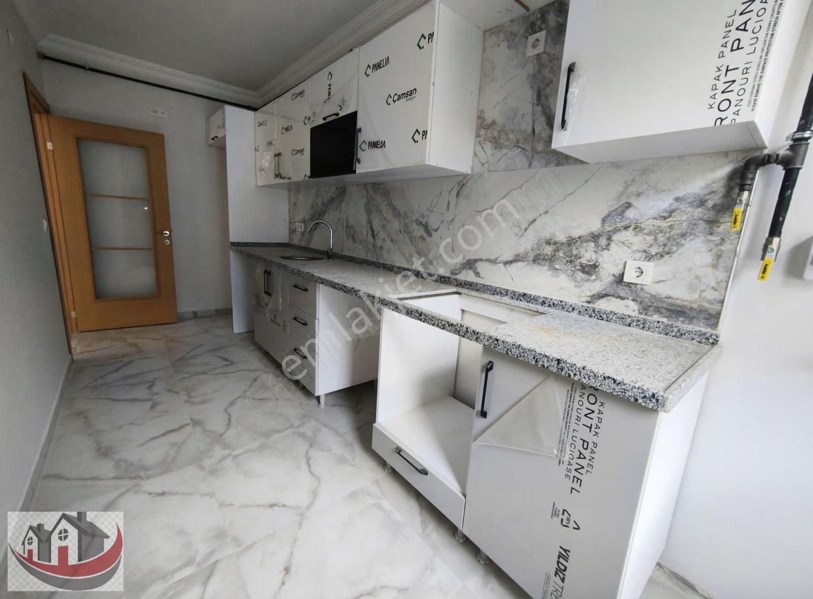 Güneyden Harika Konum Köşebaşı 2+1.85m2 Sıfır Daire - Görsel 22