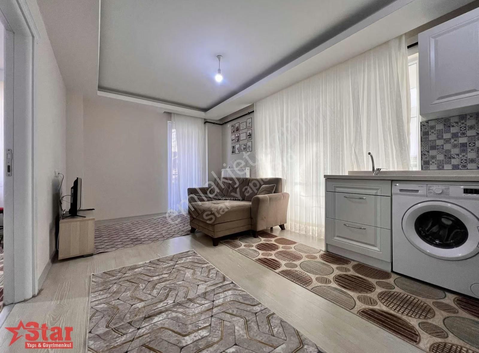 Yüksek Rayiç Uygun Eşyalı Cambalkon Kombili Fırsat 1+1 Daire - Görsel 27