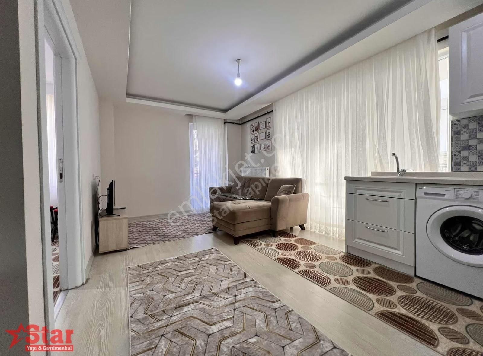 Yüksek Rayiç Uygun Eşyalı Cambalkon Kombili Fırsat 1+1 Daire - Görsel 4