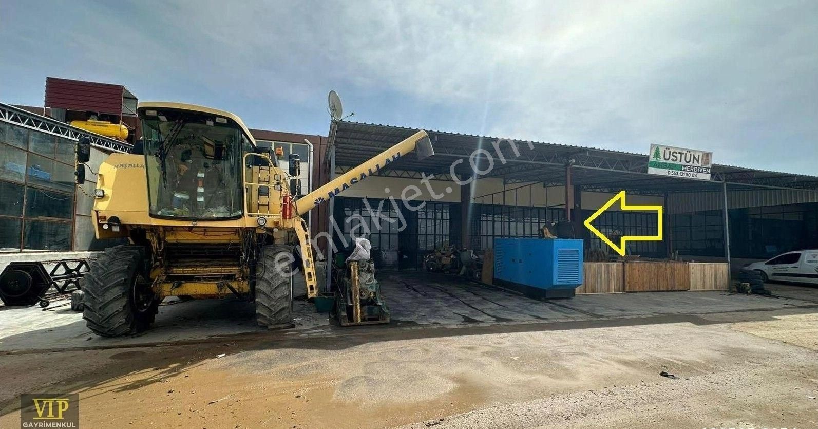 Vip Gayrimenkul'den Elmalı Sanayi Sitesinde Dükkan - Görsel 6