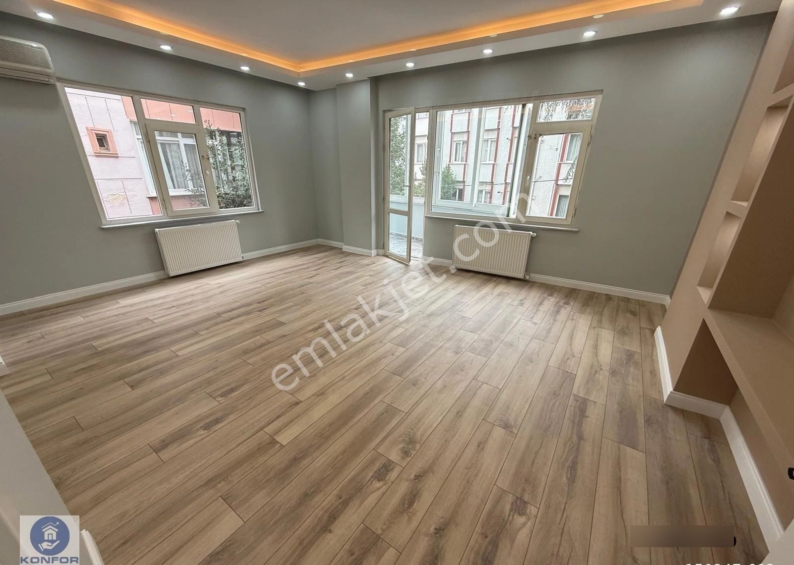 █ Konfor █ Küçükyalı Marmarayda, Katta Tek, Ebeveyn Banyolu 3+1