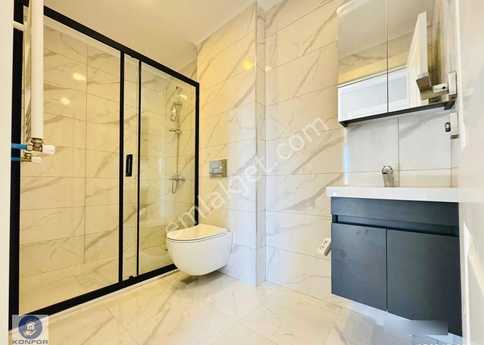 █ Konfor █ Küçükyalı'da Komple Ön Cephe 2.kat Balkonlu Sıfır 2+1 - Görsel 15