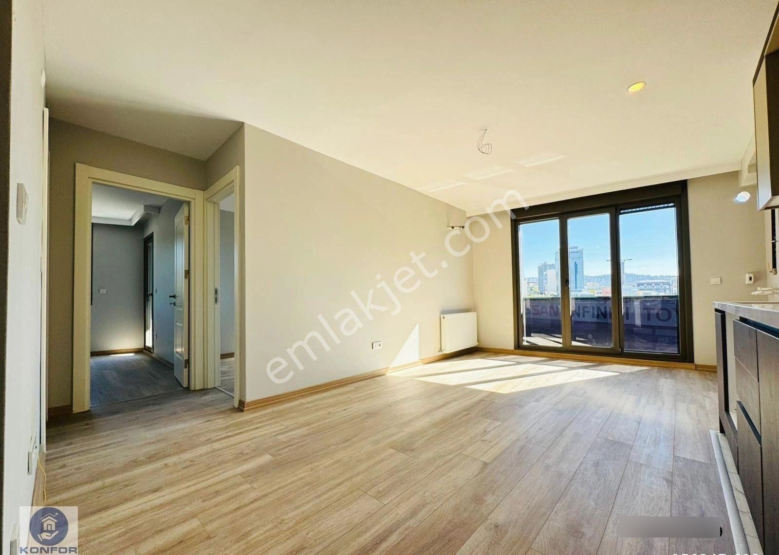 █ Konfor █ Küçükyalı'da Komple Ön Cephe 2.kat Balkonlu Sıfır 2+1 - Görsel 9