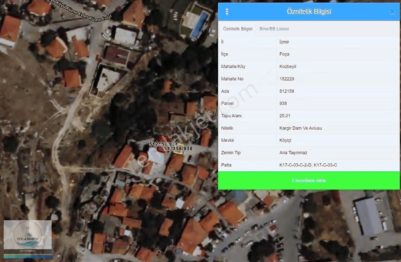 Foça Kozbeyli'de Meydana Yürüme Mesafesiden Taş Köy Evi - Görsel 17