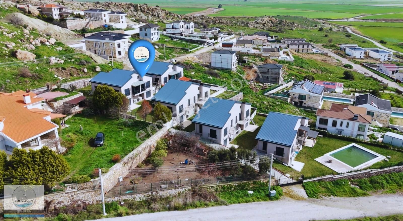 Foçaköy'de Butik Site İçinde Ortak Havuzlu 3+2 Loft Villa - Görsel 9