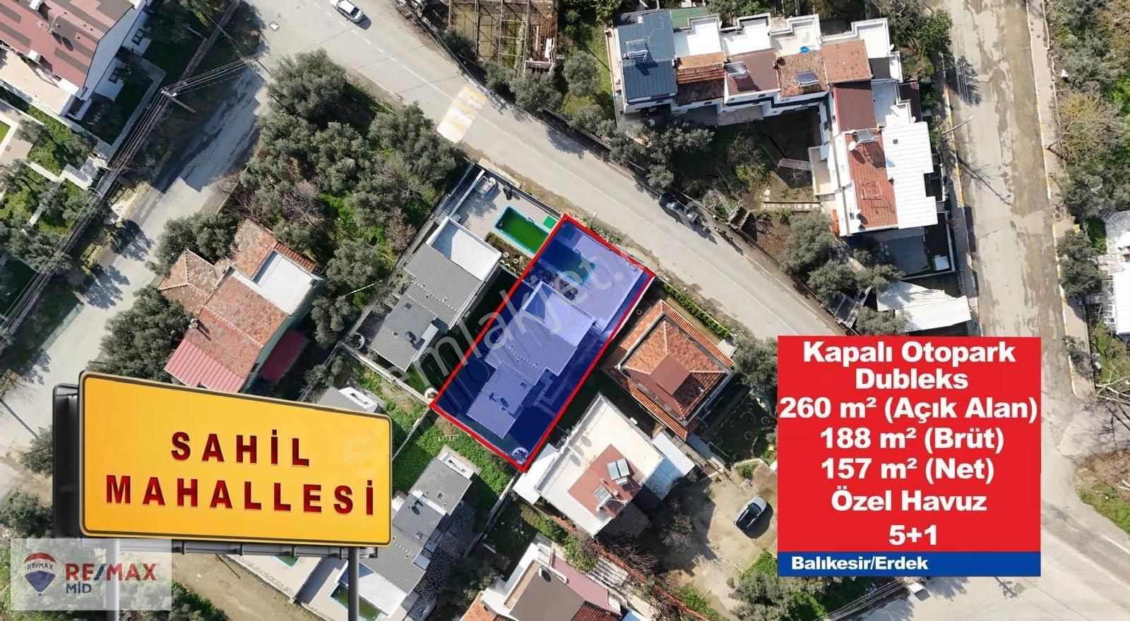 Remax Mıd Erdek Sahil Mah Lüks Havuzlu Villa - Görsel 12