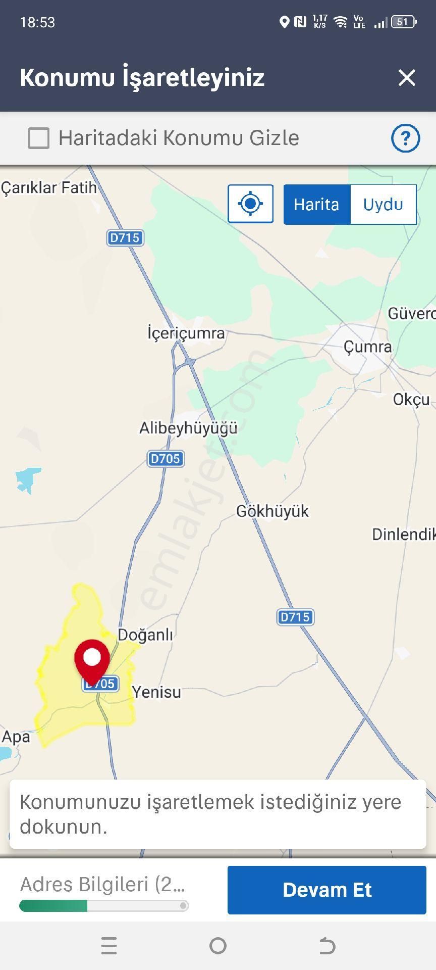 Myekipdenkonya Çumradineksarayda Satılık Araziler - Görsel 29