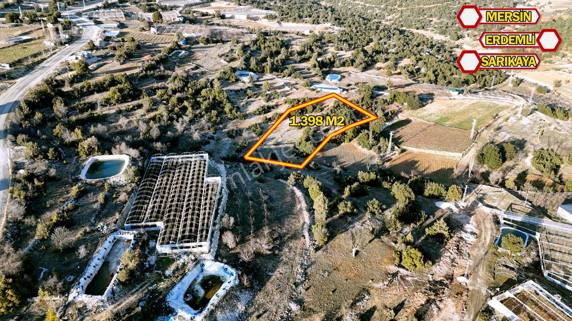 Erdemli Sarıkaya 1398 M2 Villa Veya Müstakil Ev Yeri Satılık Arsa - Görsel 5