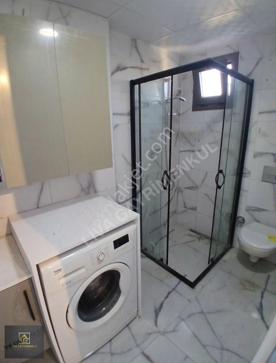 Arakat Balkonlu Sıfır Binada Sıfır Eşyalı Kiralık 1+1 Daire - Görsel 15