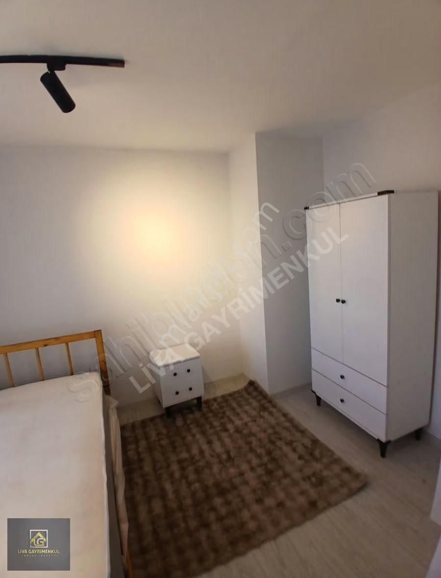 Arakat Balkonlu Sıfır Binada Sıfır Eşyalı Kiralık 1+1 Daire - Görsel 22