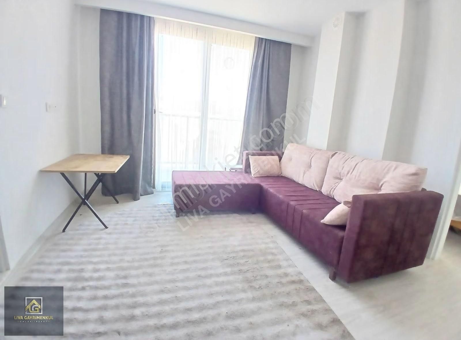 Arakat Balkonlu Sıfır Binada Sıfır Eşyalı Kiralık 1+1 Daire - Görsel 18