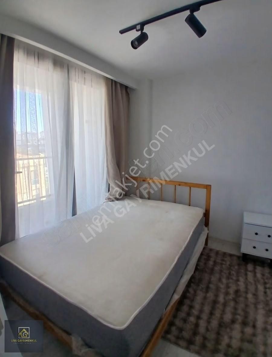 Arakat Balkonlu Sıfır Binada Sıfır Eşyalı Kiralık 1+1 Daire - Görsel 3