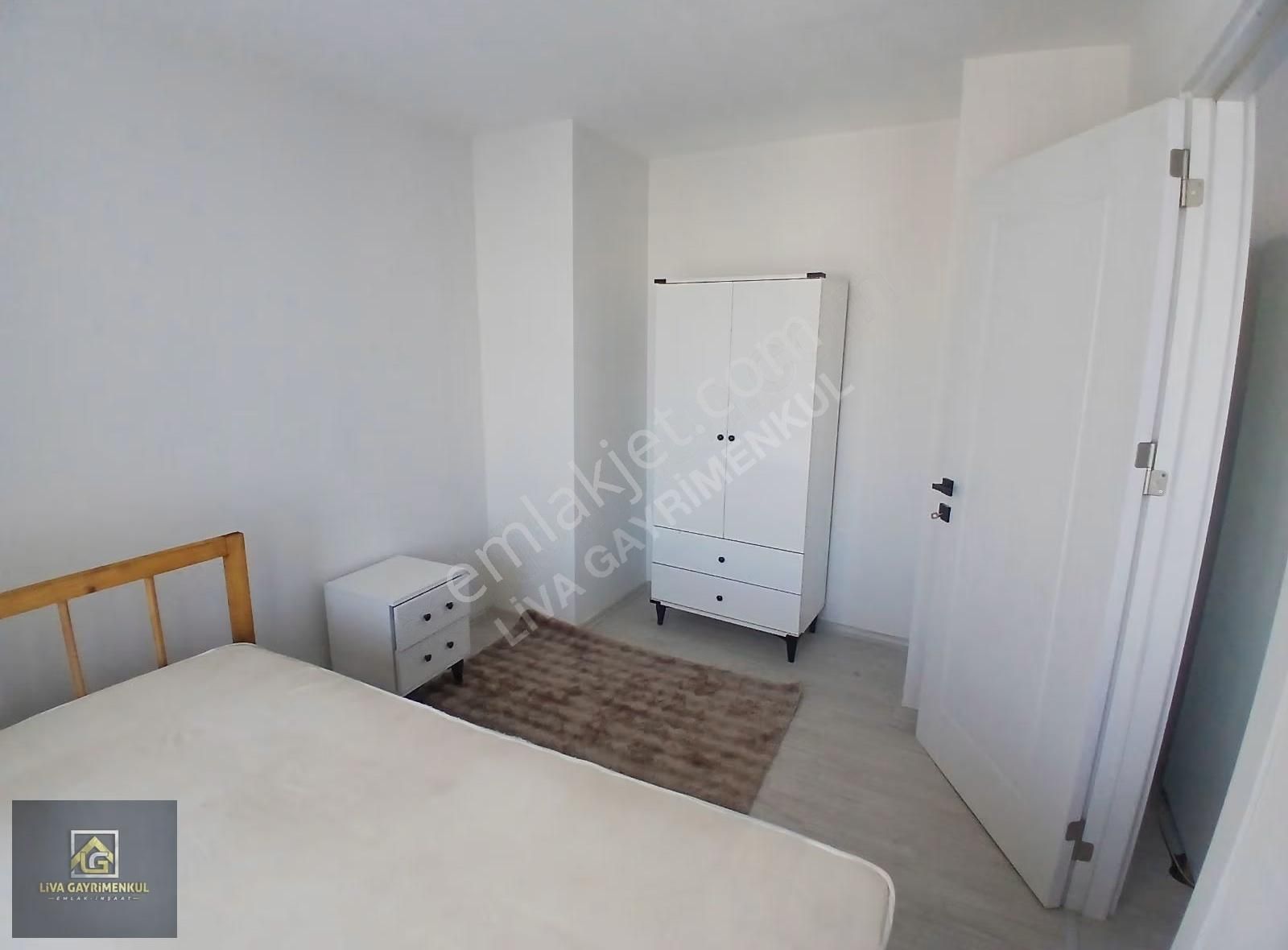 Arakat Balkonlu Sıfır Binada Sıfır Eşyalı Kiralık 1+1 Daire - Görsel 5