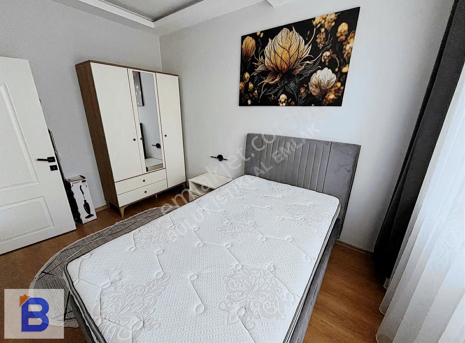 Bulut Emlak;ara Kat Lüks Eşyalı Kombili Fırsat 1+1 Daire - Görsel 13