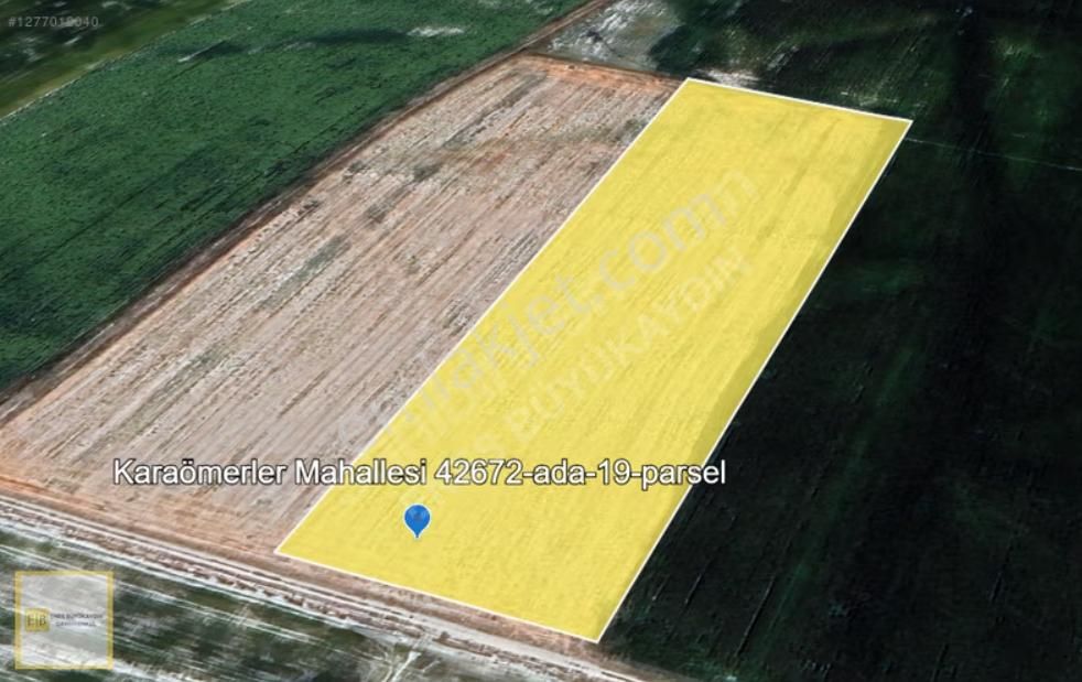 Karaömerler'de Yatırımlık Tarla 995 M2 Satılık Hisse - Görsel 9