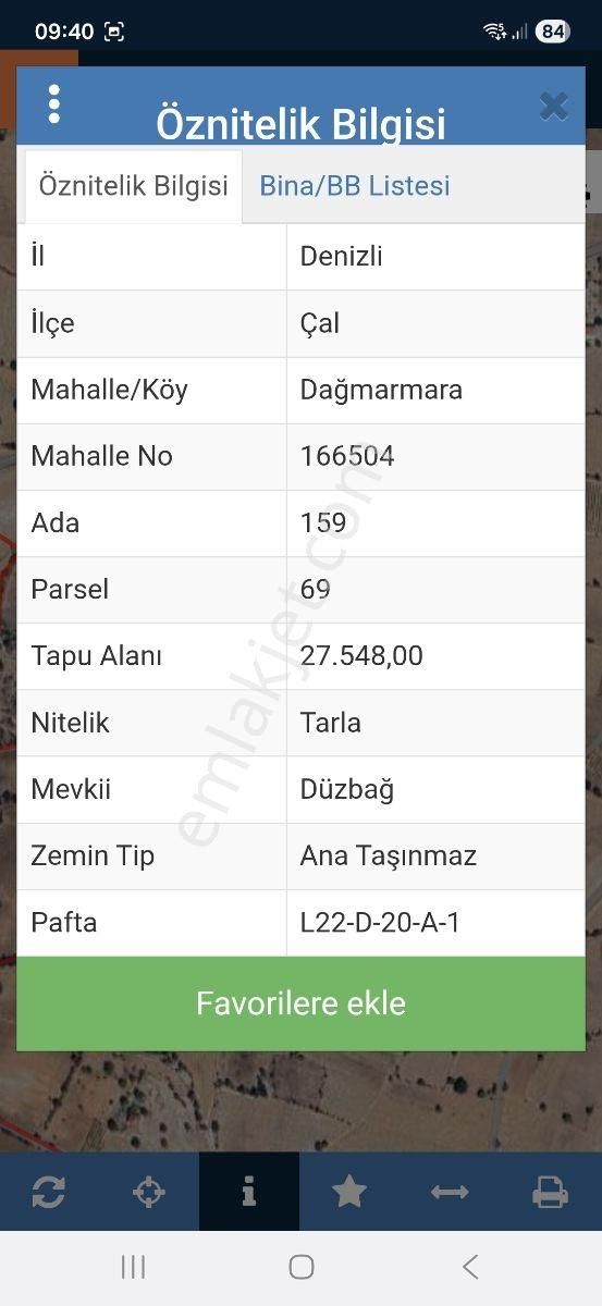 Denizli Çal Dağmarmara'da27.548 M² Satılık Verimli Tarla - Görsel 7
