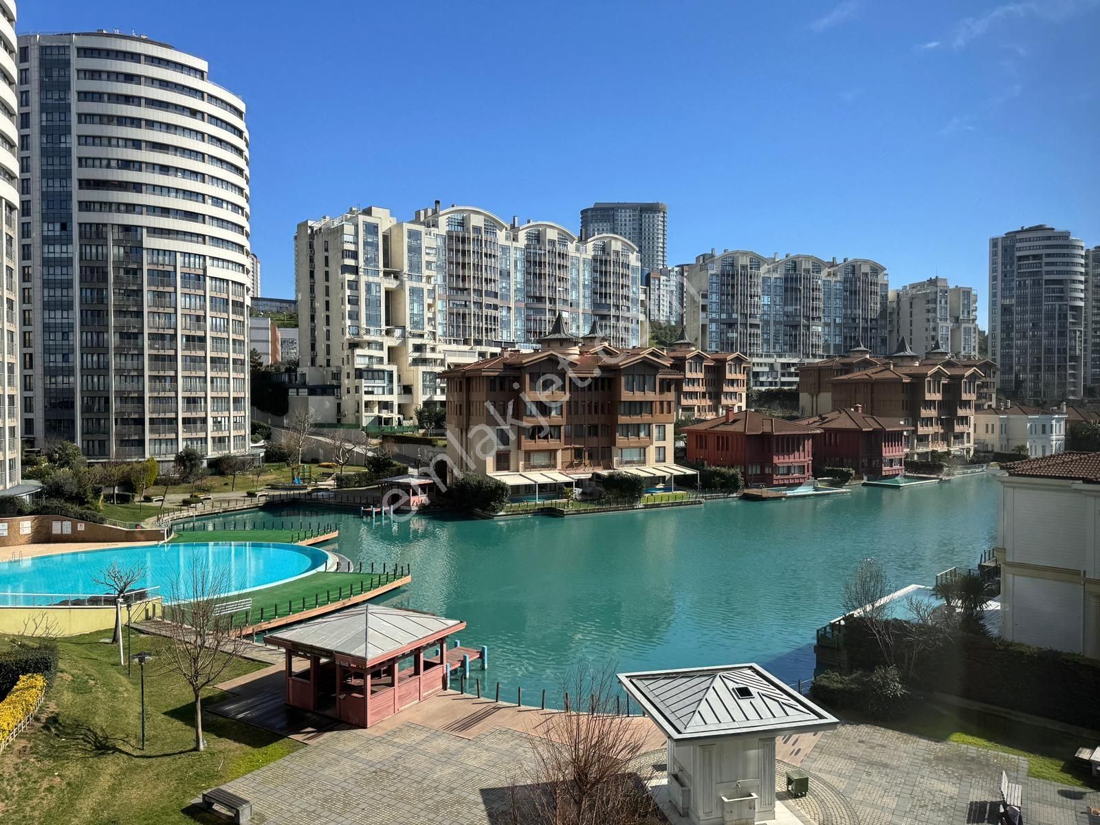 Capital' Den Bosphorus City'de 1+1 Eşyalı Kiralık Daire - Görsel 11