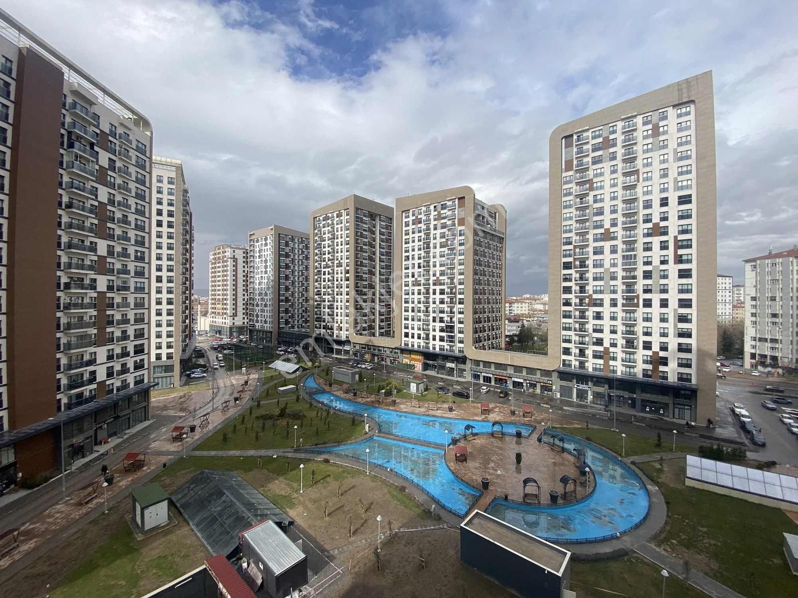 Sahabiye Kentsel Dönüşüm D Blok Kiralık 2+1 Daire Havuz Cephe - Görsel 9