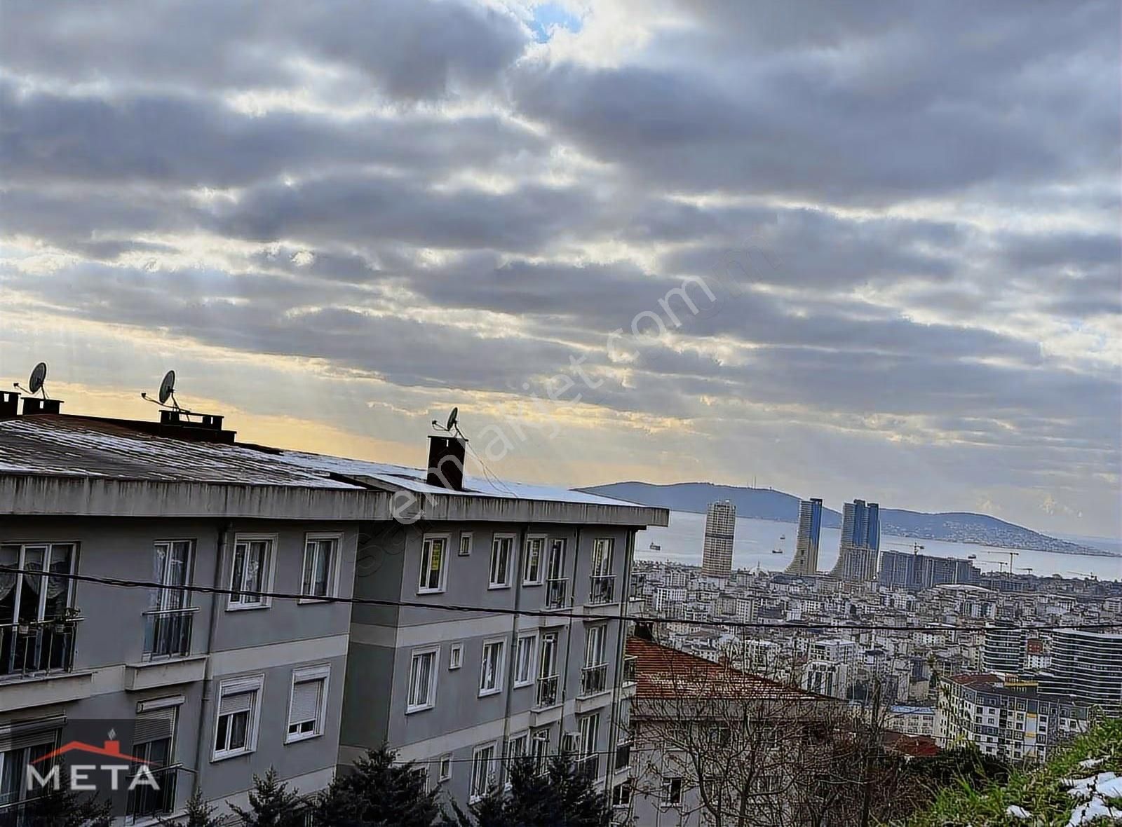 Çınardere Tam Pendik Sitesin De 3+1 Deniz Manzaralı Daire - Görsel 14