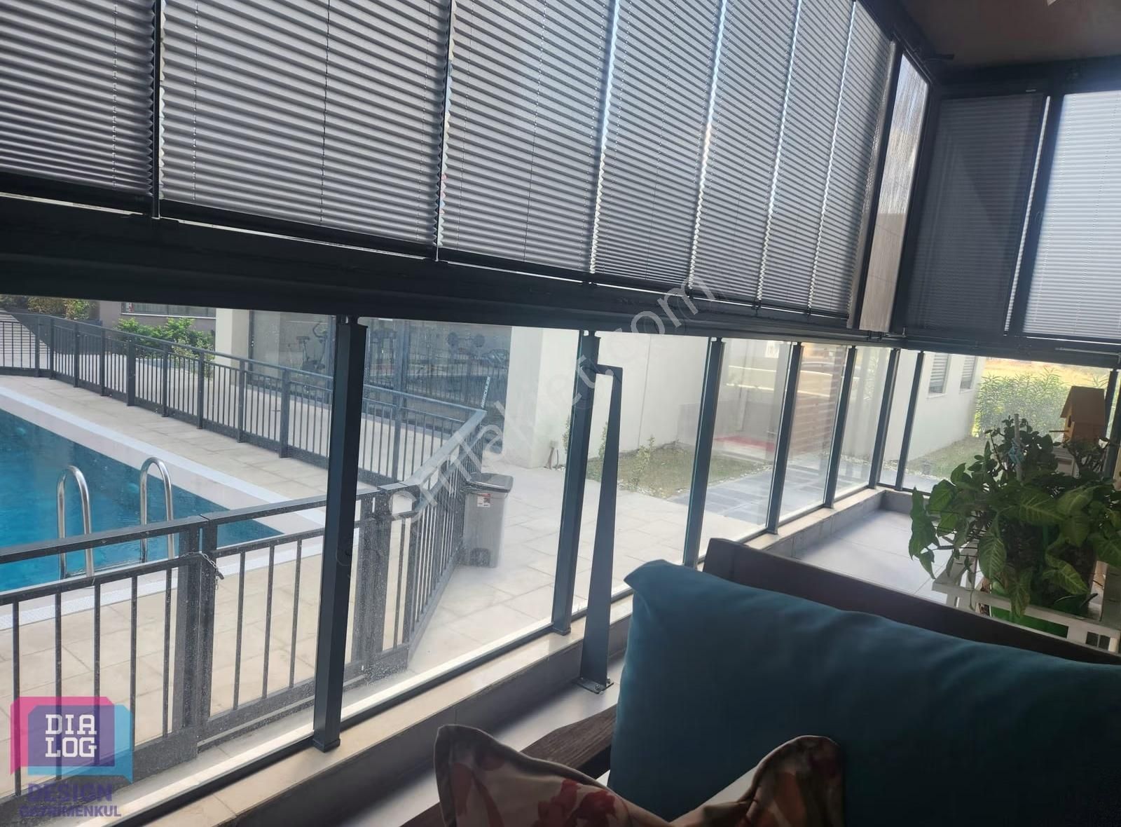 Ulukent Bediha Hanım Sitesi'nde Havuz Cepheli 3+1 Köşe Daire - Görsel 17
