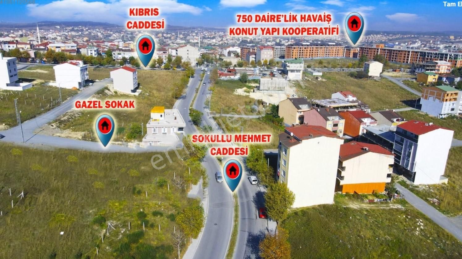 Arnavutköy De İmarlı İfrazlı İnşaata Hazır Arsa - Görsel 5
